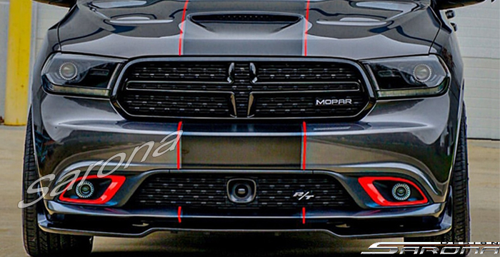 Custom Dodge Durango  SUV/SAV/Crossover Front Lip/Splitter (2014 - 2020) - $550.00 (Part #DG-023-FA)